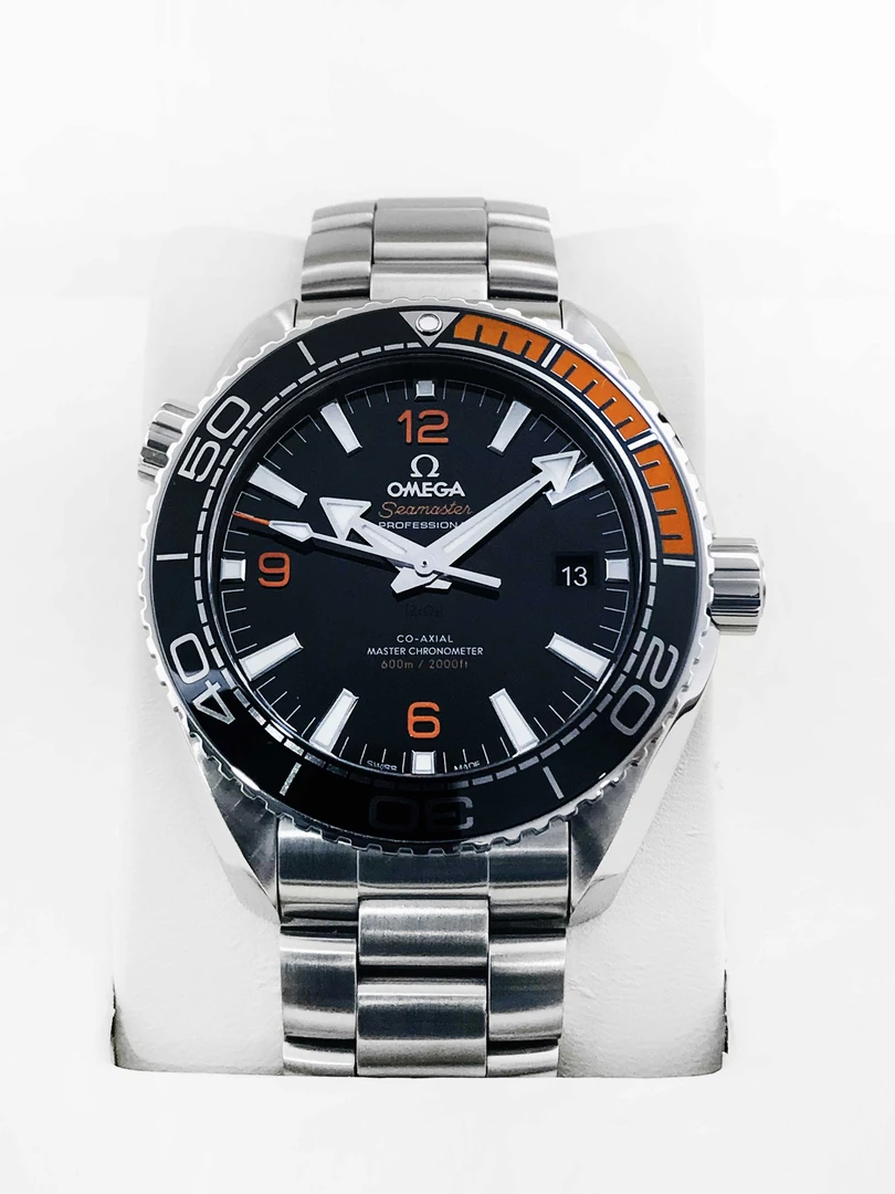 99新 Omega/欧米茄 云时臻品/海马四分之一橙/23年全套/43.5mm