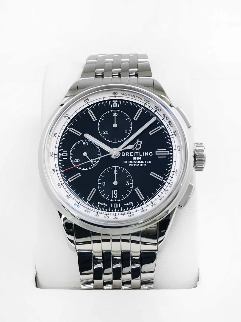 99新 BREITLING/百年灵 云时臻品/璞雅系列/全套/42mm