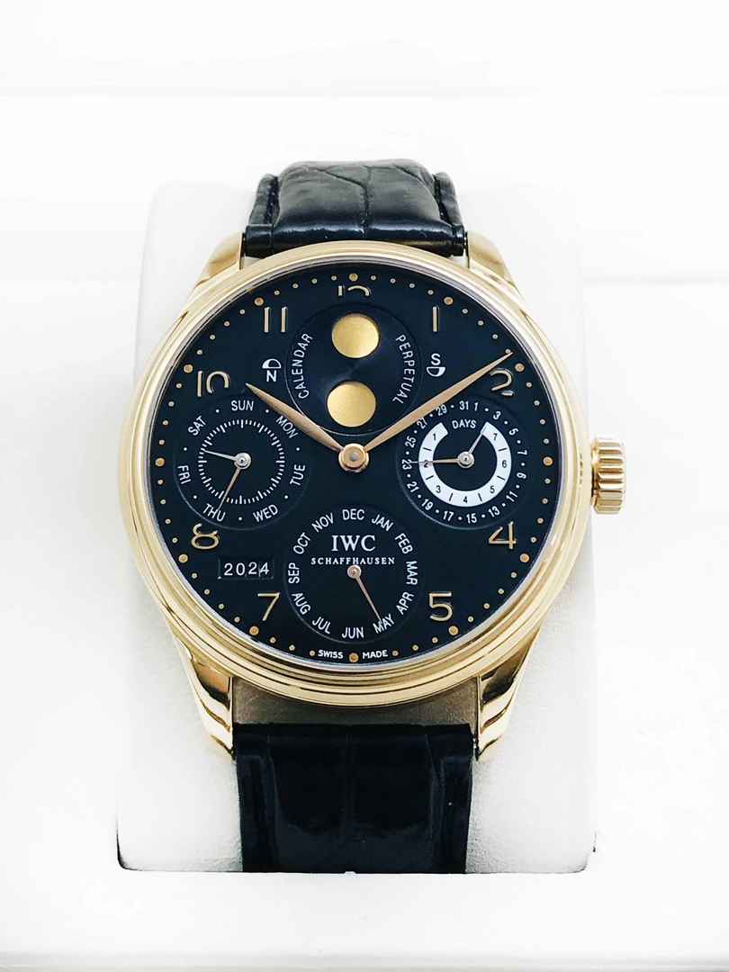 99新 IWC/万国 云时臻品/万年历葡萄牙/单表/44mm
