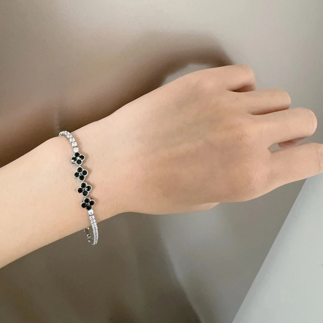 铜合金手链 2038时尚百搭花花手链