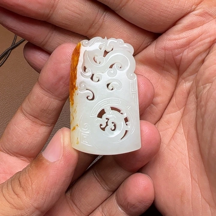 【闪购商品】和田玉吊坠(不含链)未镶嵌秦***鸡