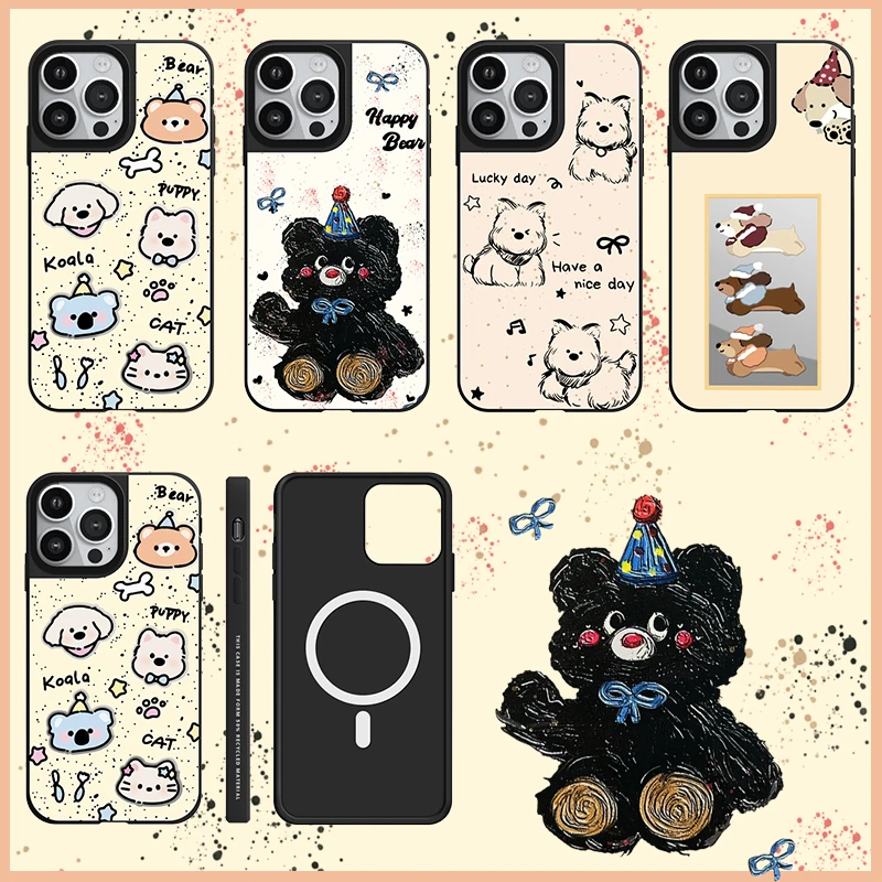 【西高地小狗系列】适用于苹果16Pro卡通动物15ProMax可爱14 手机壳