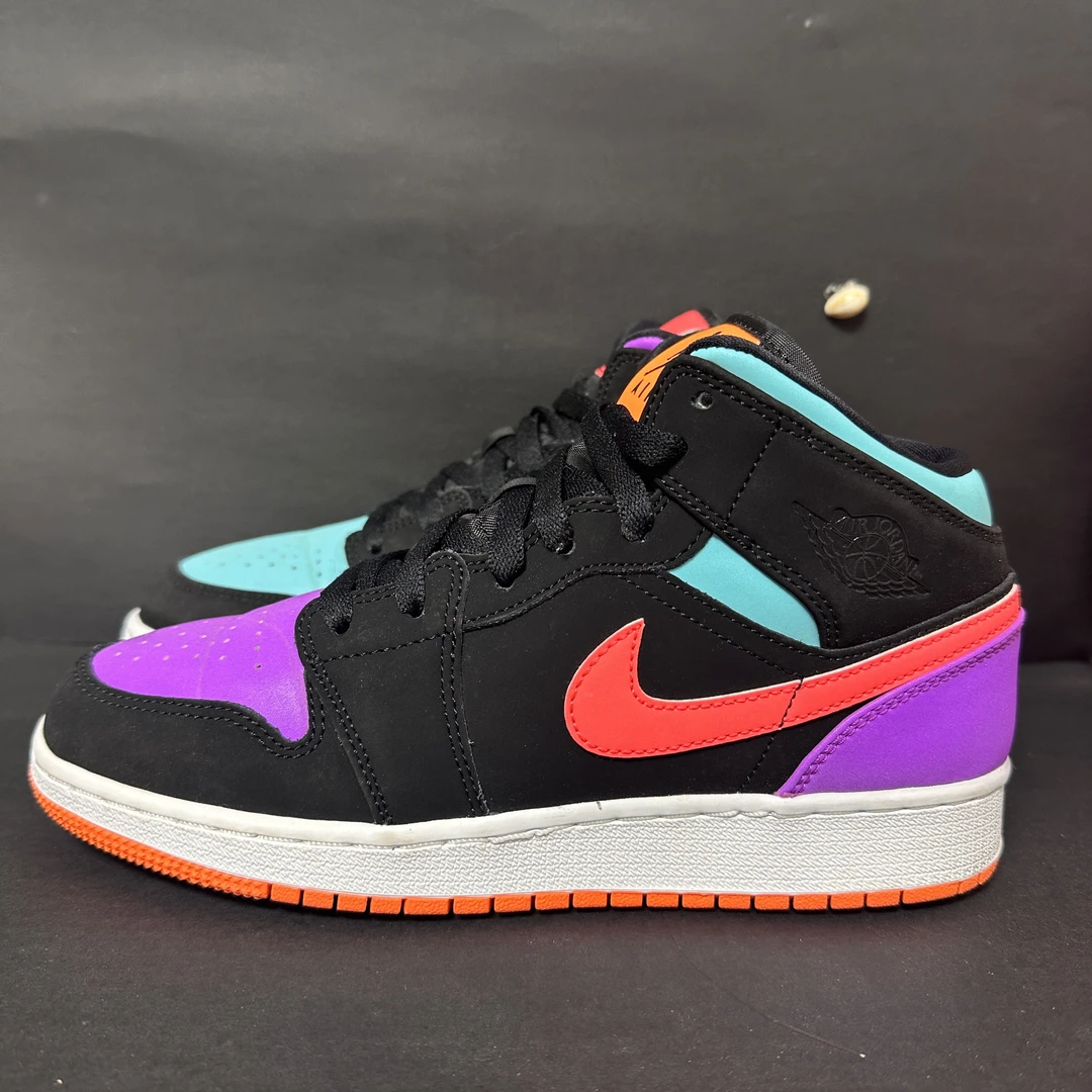 二手/38码Nike aj1糖果鸳鸯拼色高帮复古篮球鞋 公价2469假一赔四