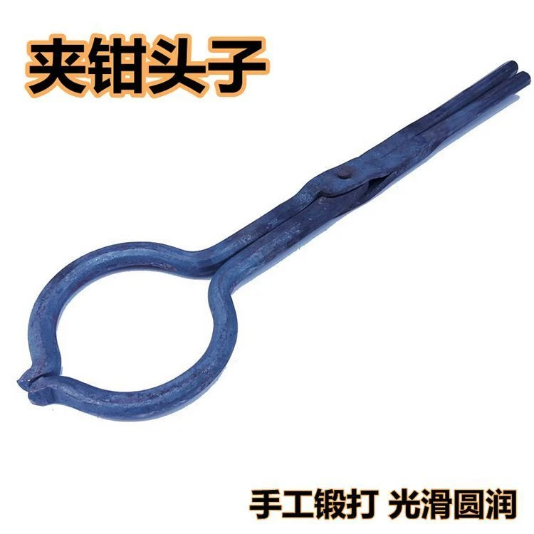 圆钢夹钳夹抓狗狗钳焊管狗钳头子狗狗养殖户外防咬钳子夹子工具