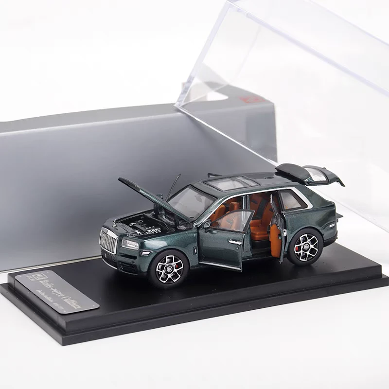 劳斯莱斯Cullinan库里南DCM 1:64 全开BB轮版SUV仿真合金汽车模型