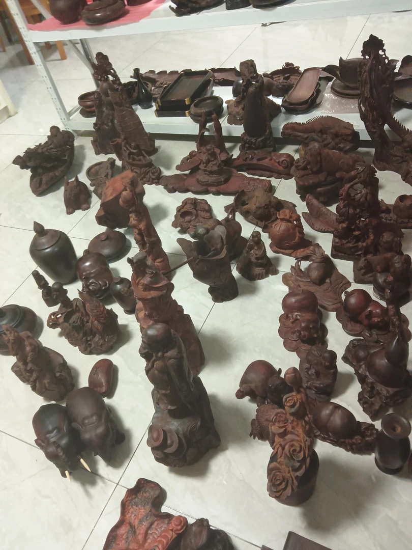 大红酸枝工艺品代替链接直播间截图为准