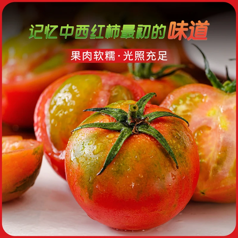 巴夫巴夫口感番茄-黄金酸甜比-富含番茄红素-营养好吃5斤装/3斤装