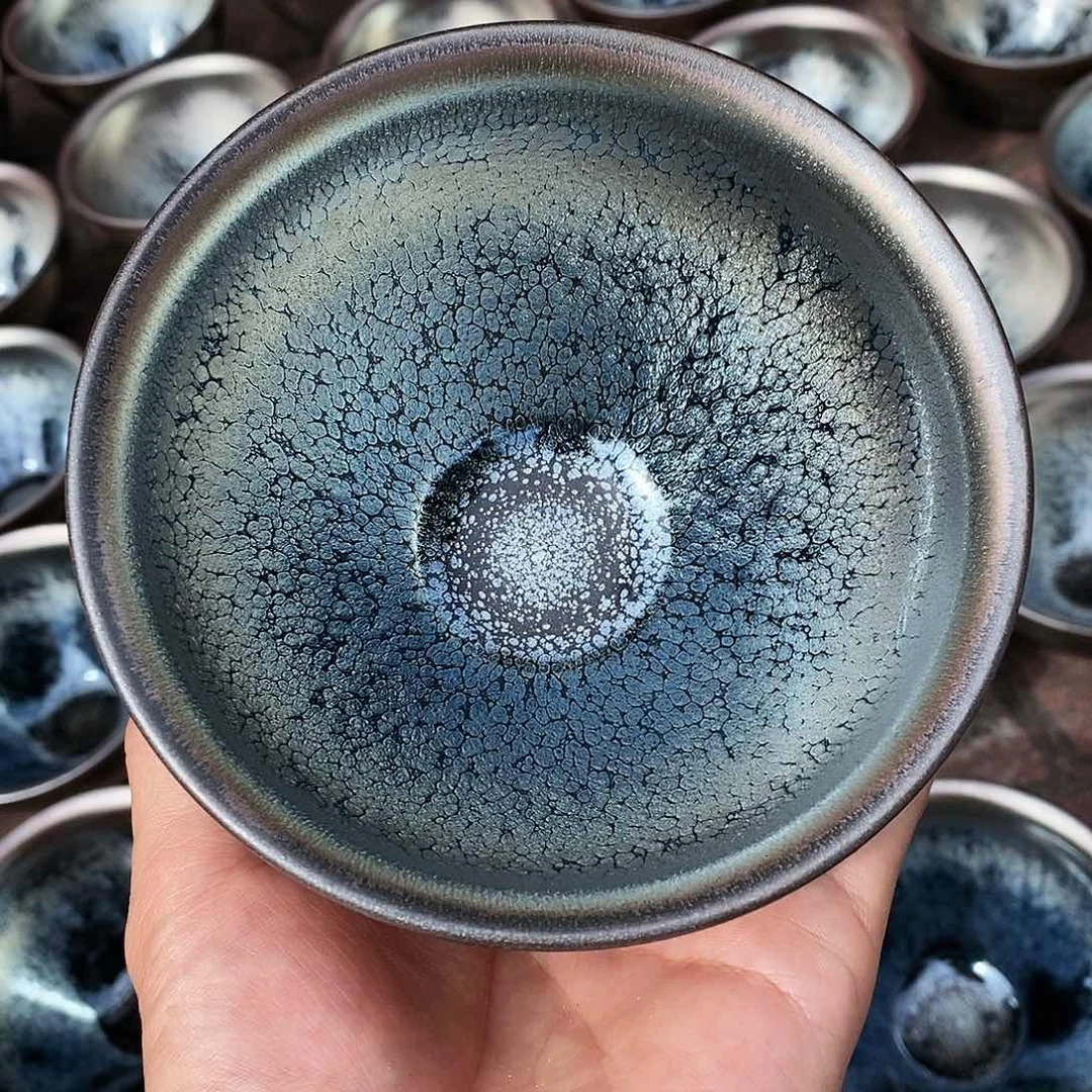 茶盏建盏点茶一个