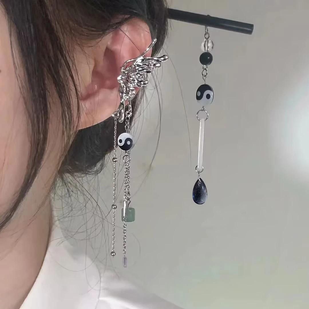 古风新中式发簪冷淡国潮风步摇长流苏发饰盘发