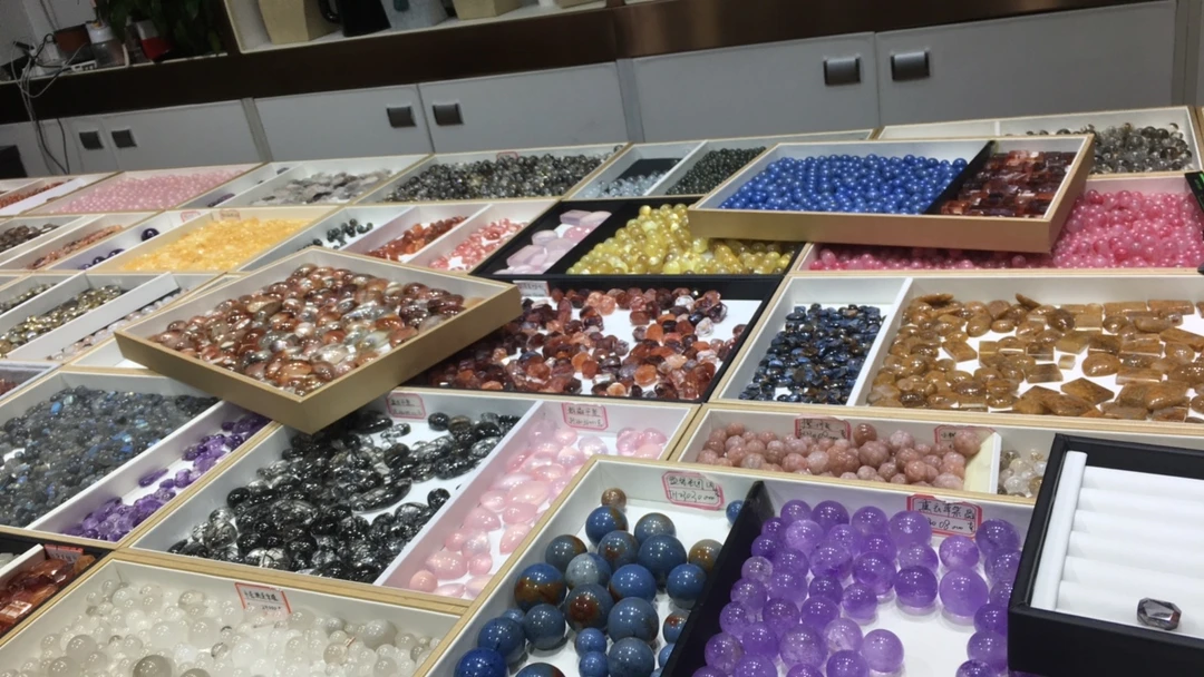 水晶单珠随形，水晶随形