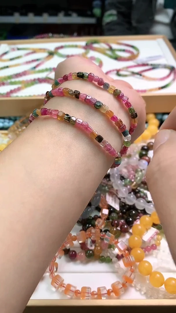 【闪购商品】碧玺手链未镶嵌手链124