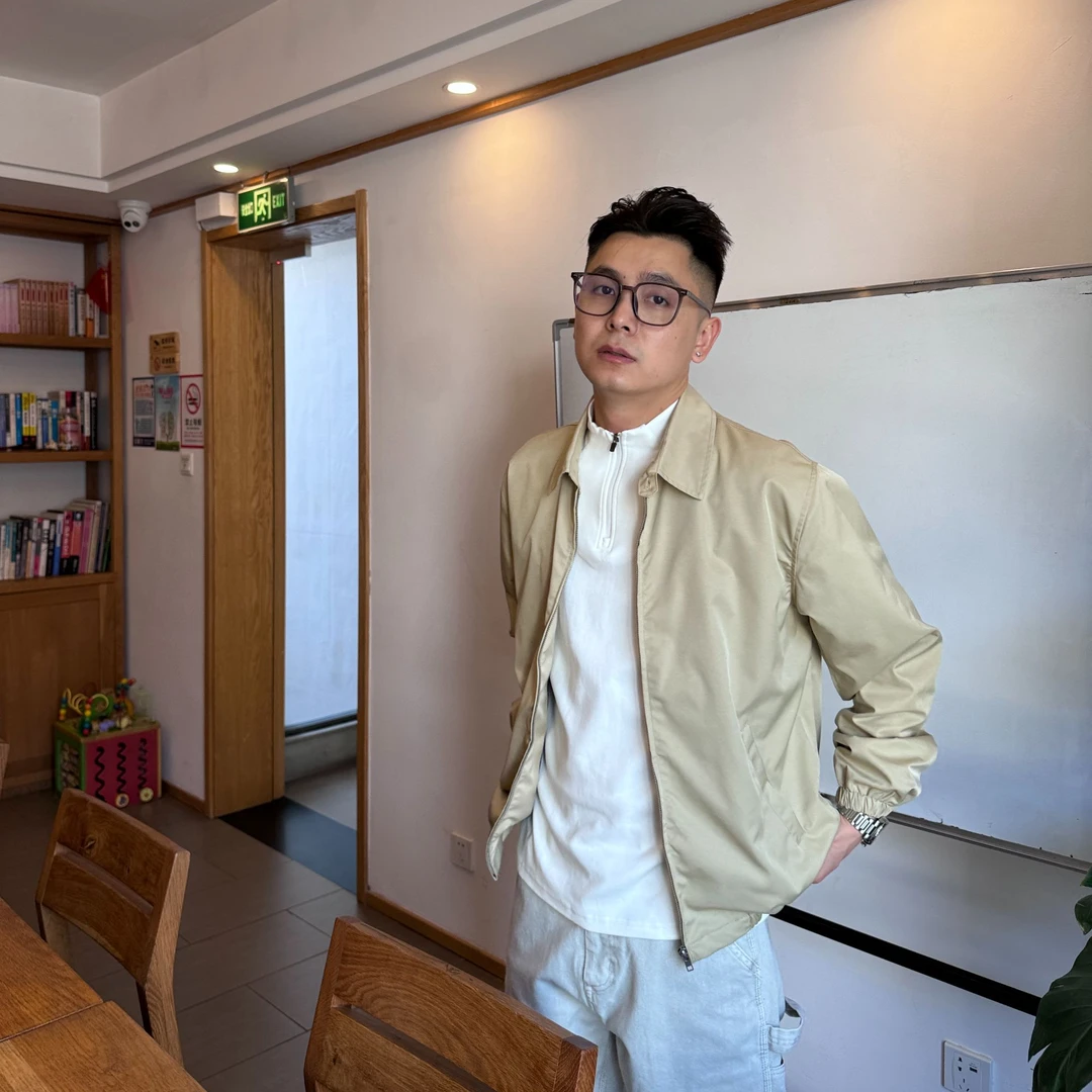 GP2 2024秋季新款小马夹克美式简约复古翻领干练男女夹克外套