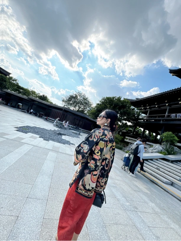 6673#《生肖外套》重工宝藏国服外套新中式百搭宽松外衣