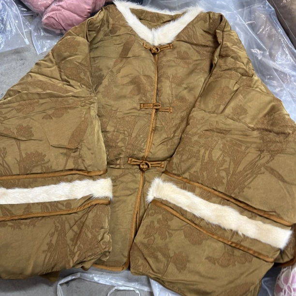 1830#糖果色百搭宽松复古新中式网红韦外套