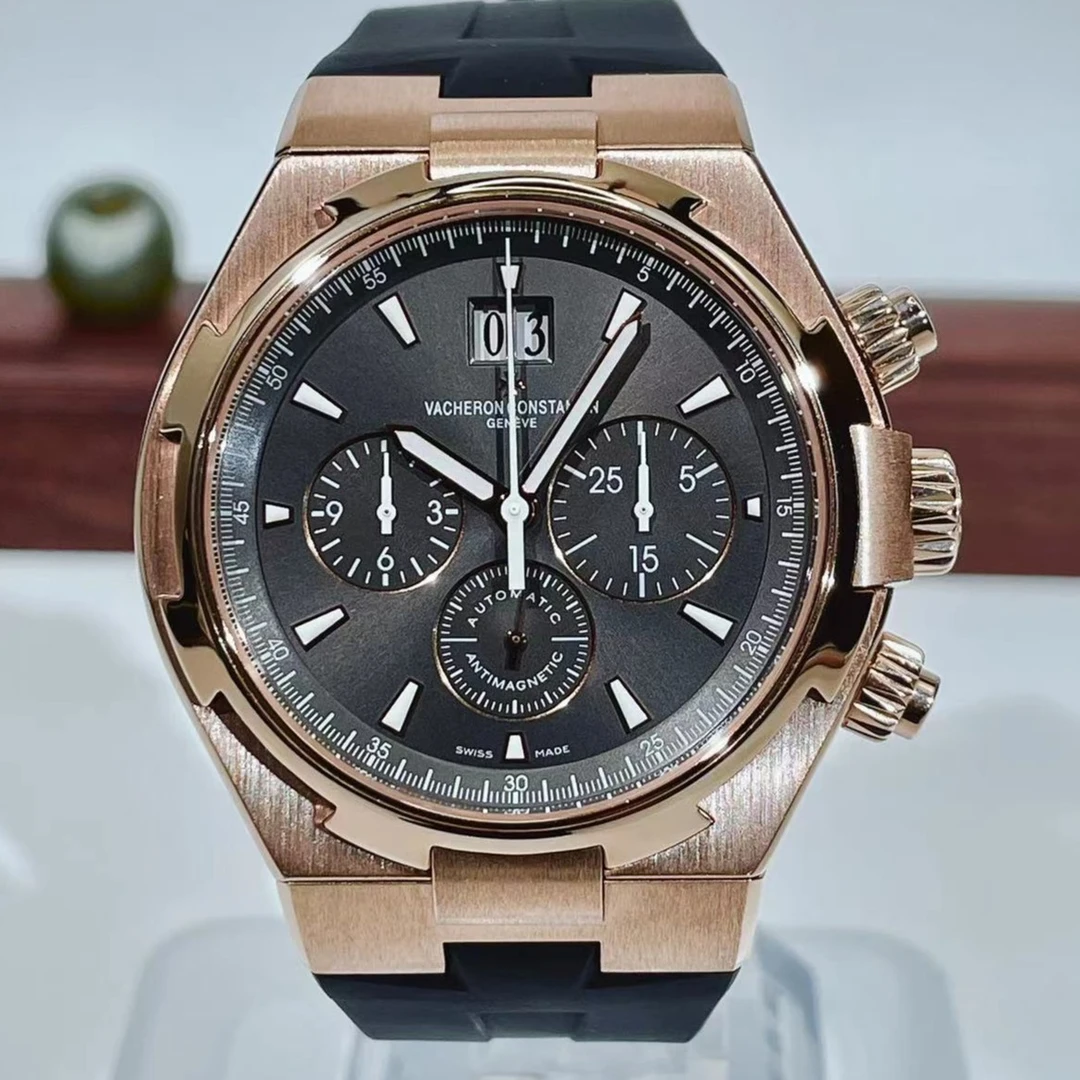 99新 Vacheron Constantin/江诗丹顿 纵横四海49150黑盘自动42mm