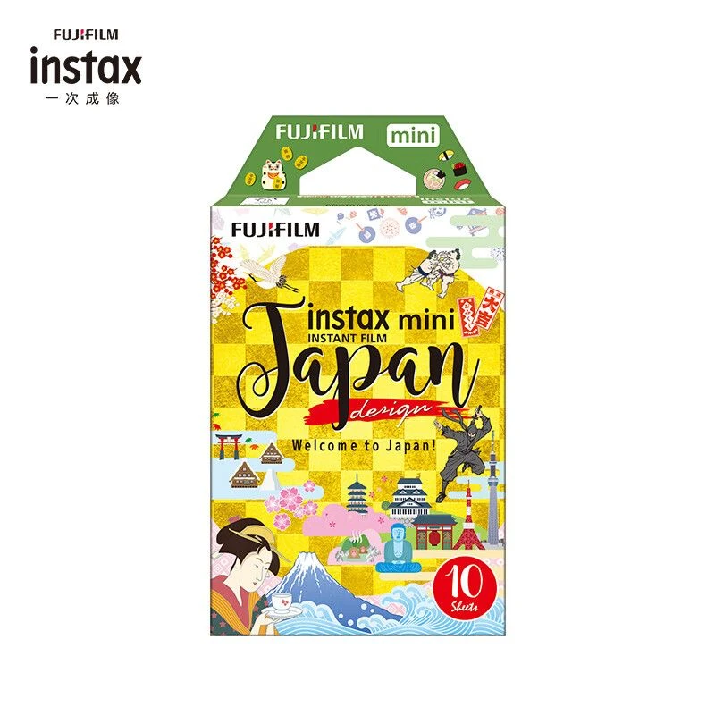富士instax立拍立得 mini相纸 和风 10张适用mini7+/9/11/40/90