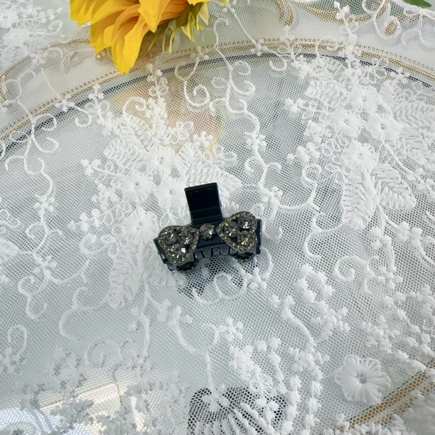 韩国ins经典小众爱心钻钻闪闪mini公主头小抓夹（带钢印）15