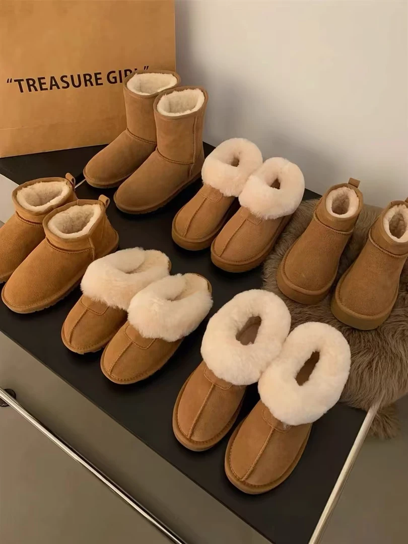 （勿盲拍）直播叫号为准盲拍不发，雪地靴女鞋个别微瑕完美主义慎入