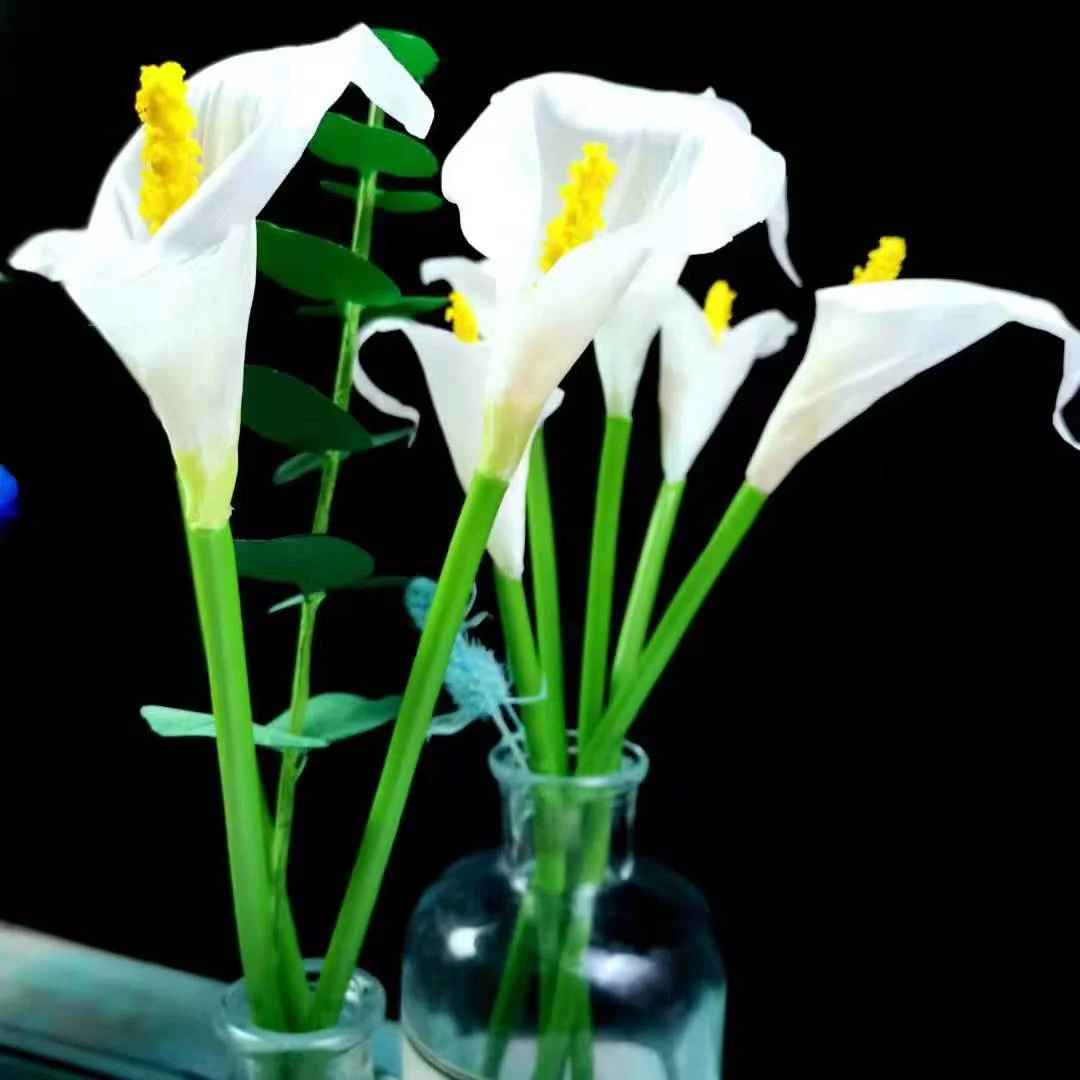 diy布艺马蹄莲材料包手工花艺制作材料