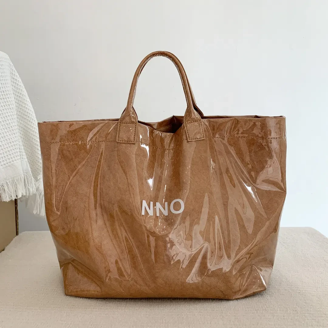 nno牛皮纸手提大包 9609