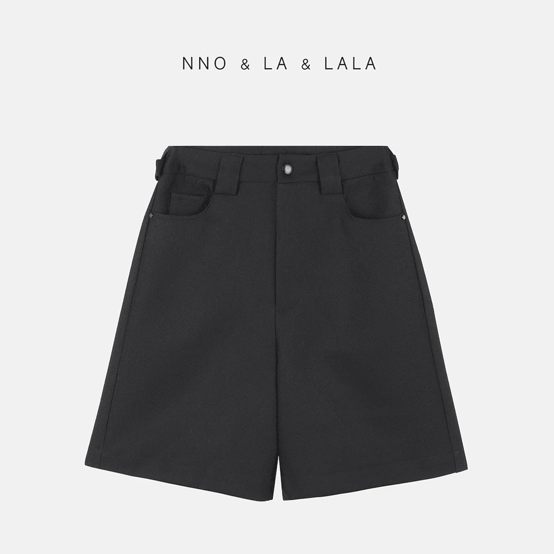 LA 老爹阔型感 直筒五分裤 26284