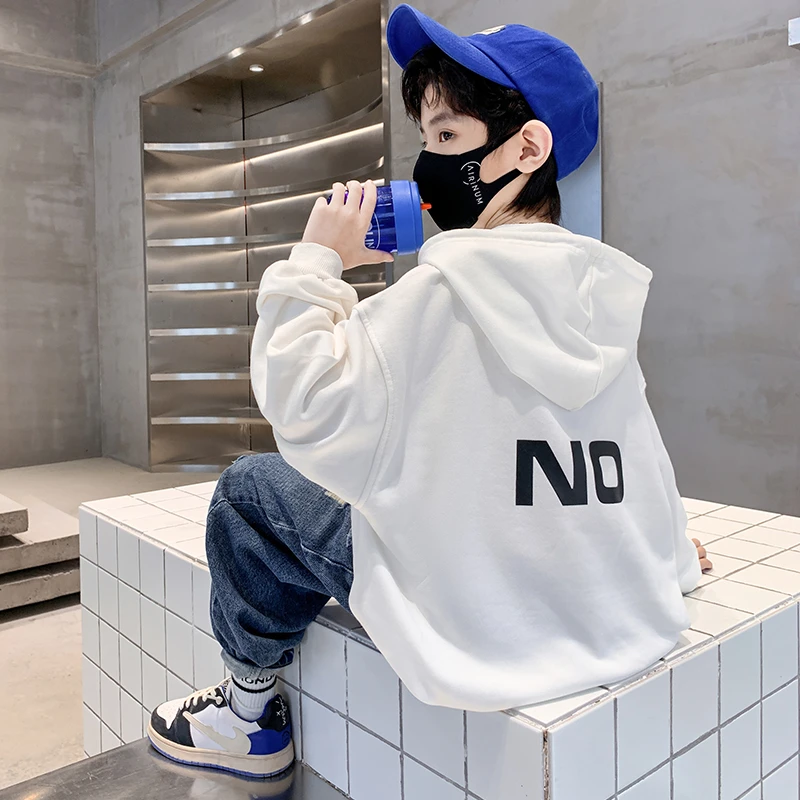 男童卫衣春秋青少年韩版2023中大童休闲衣服打底衫儿童春装洋气潮