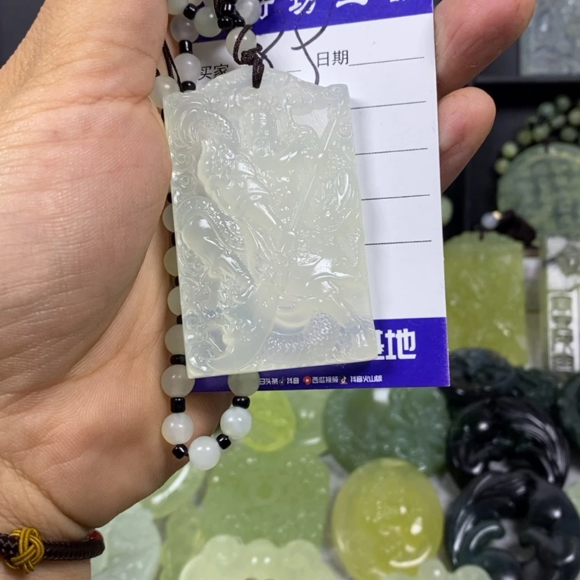 【闪购商品】蛇纹石玉颈饰未镶嵌用****1
