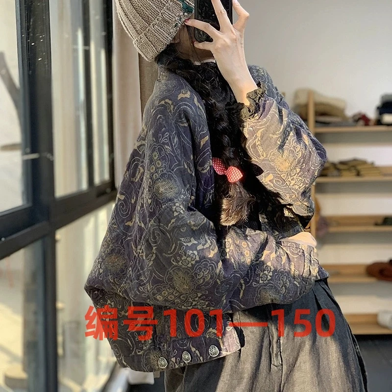 【编号101一150】秋冬季原创设计师棉服外套 高货宽松棉衣潮