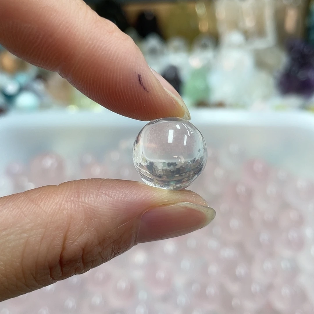水晶珠宝半成品未镶嵌追***父