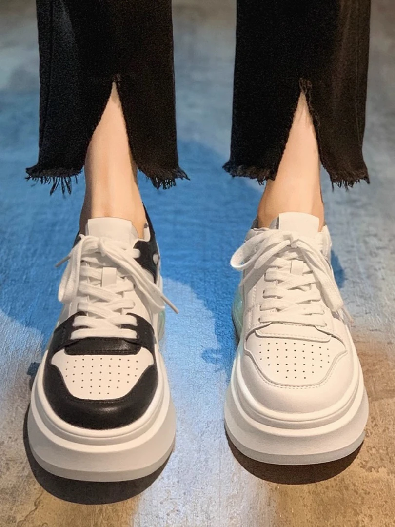 30520637时尚舒适好看潮流百搭气垫板鞋