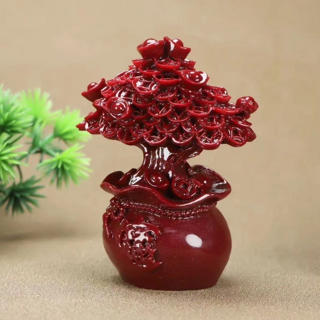 含辰砂工艺品朱砂含辰砂摆件工艺品办公室摆件
