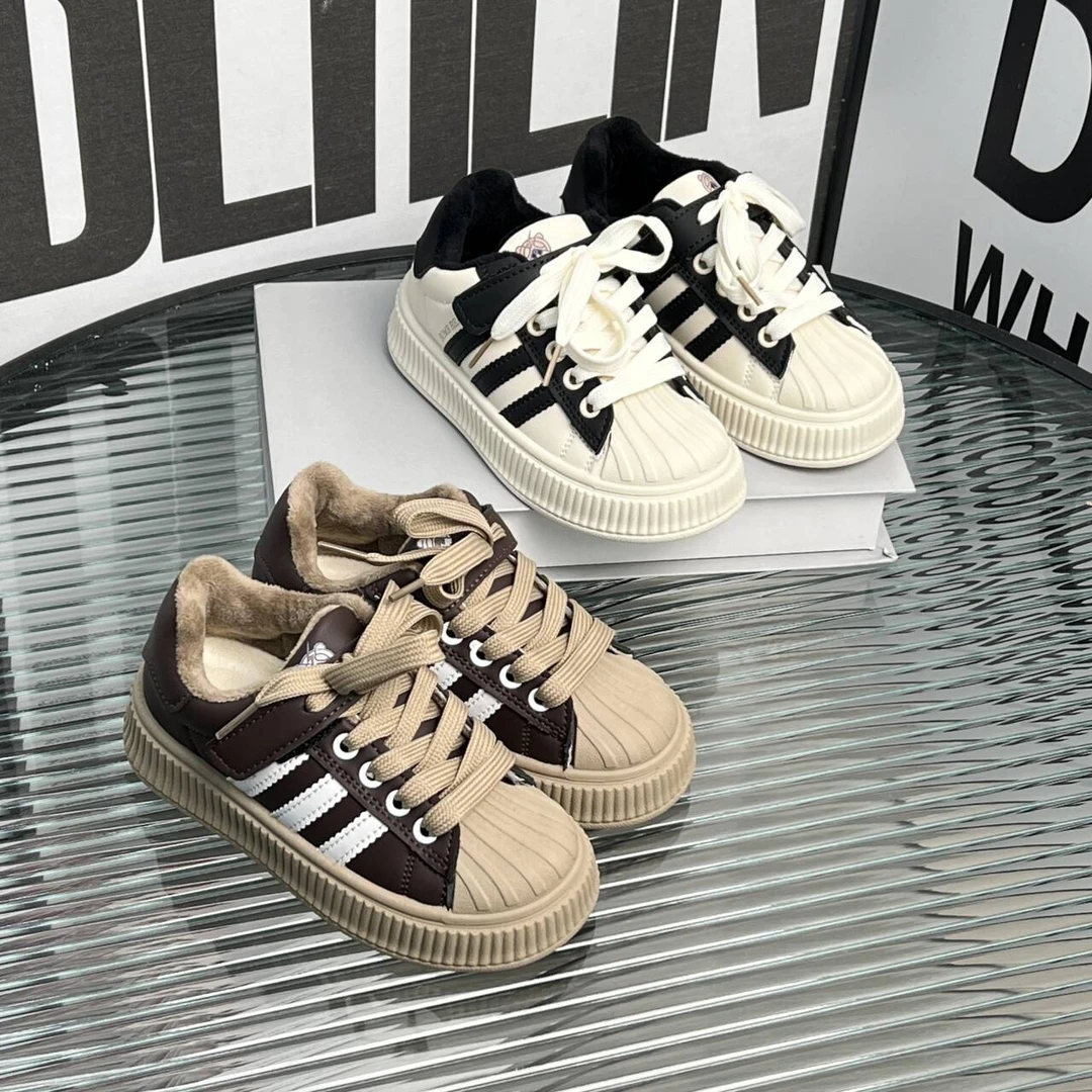 26-37码儿童潮流时尚百搭软底休闲运动板鞋宝宝秋冬新款 (CM）503