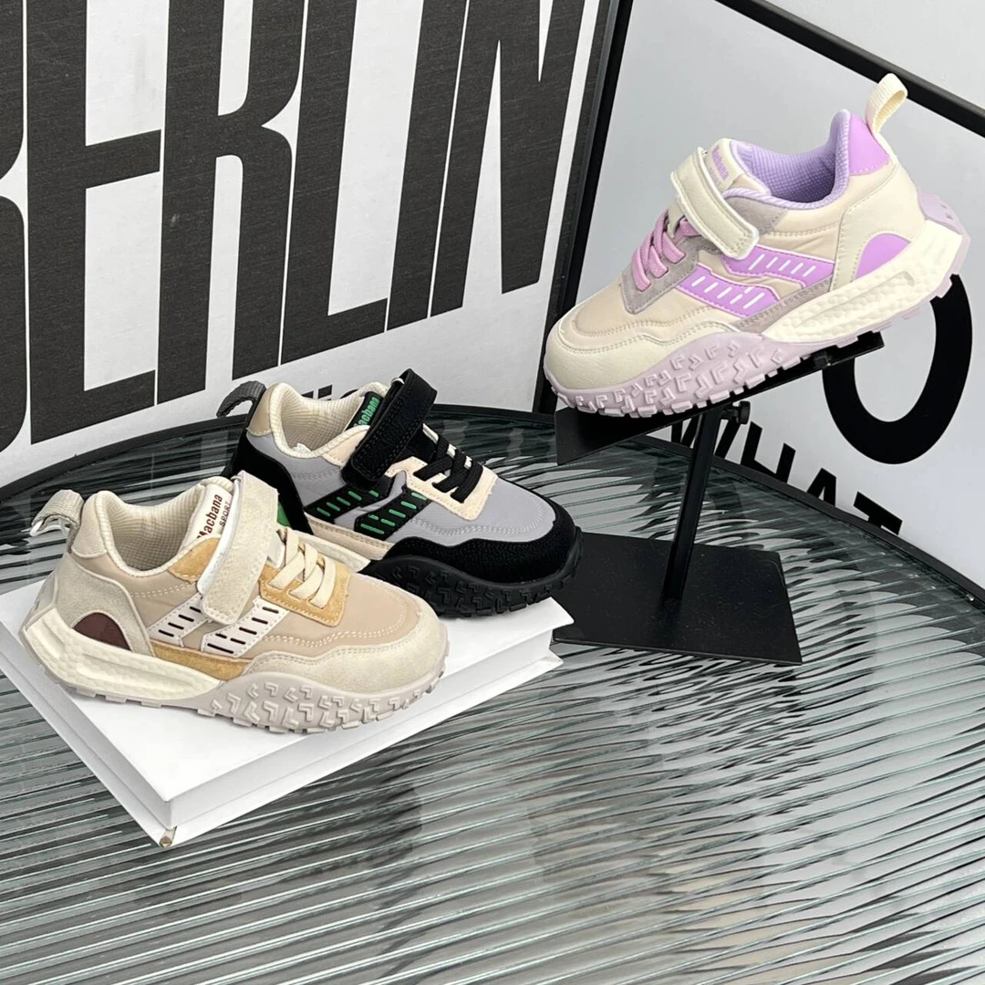 26-37断码儿童春秋时尚百搭软底休闲低邦运动鞋(KKW)  8090