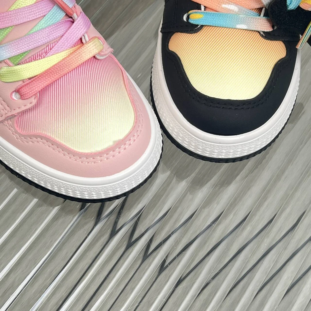 25-37码儿童时尚百搭秋冬加绒软底防滑休闲高帮运动板鞋（ZJ1）1655