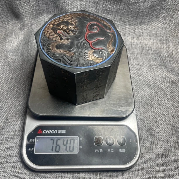 乾隆御玩 印章墨 90年代徽州曹素功库存老墨精品，