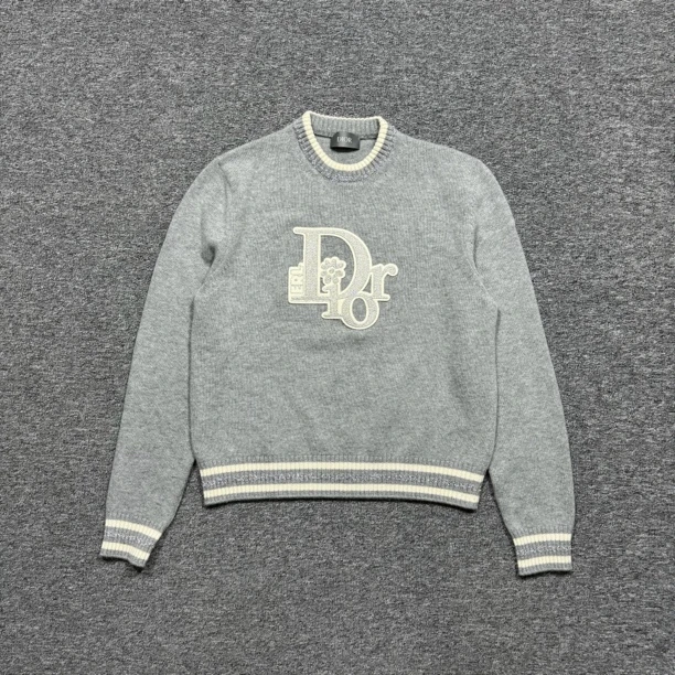 Dior 迪奥 DIOR BY ERL ss23 字母Logo刺绣卫衣 全新闲置品 M码