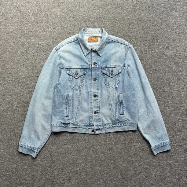 Vintage Levis 80S 水洗牛仔外套 成色好