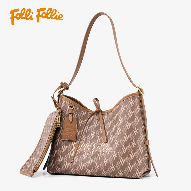 follifolliecarryall包包轻奢新款时尚小众女士单肩包购物袋