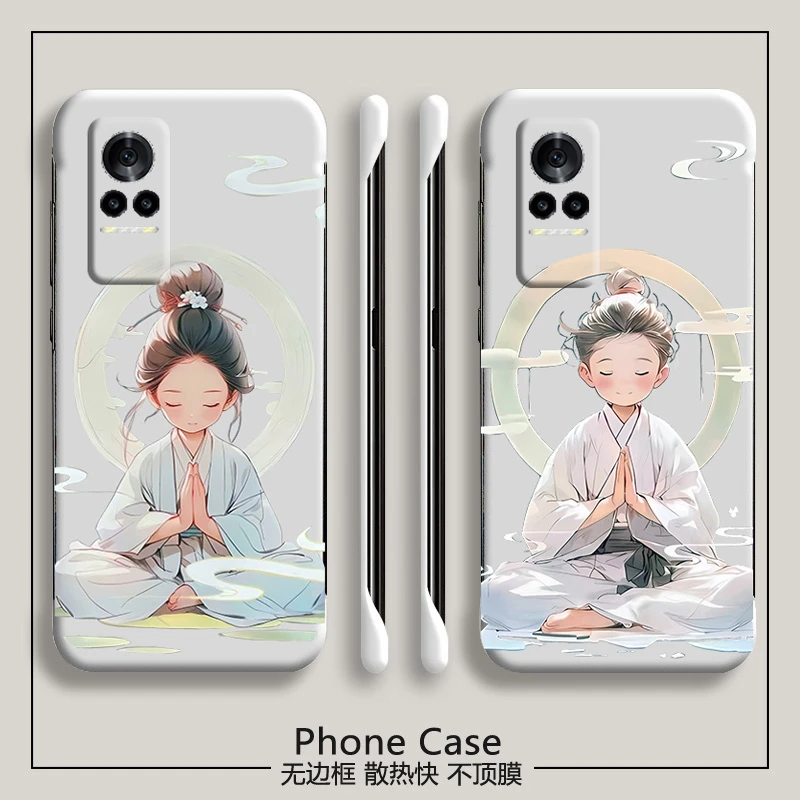 男孩女孩小米civi手机壳Civi1s无边框半包超薄新款防摔男女散热