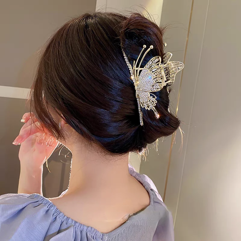 一抓多用，可半扎全扎，发夹