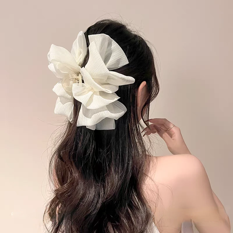 气质抓夹，蝴蝶结，
