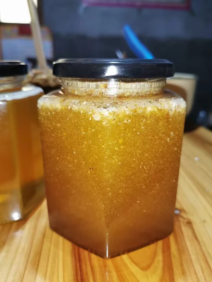 农家自养自采土蜂蜜500g/瓶 假一赔四