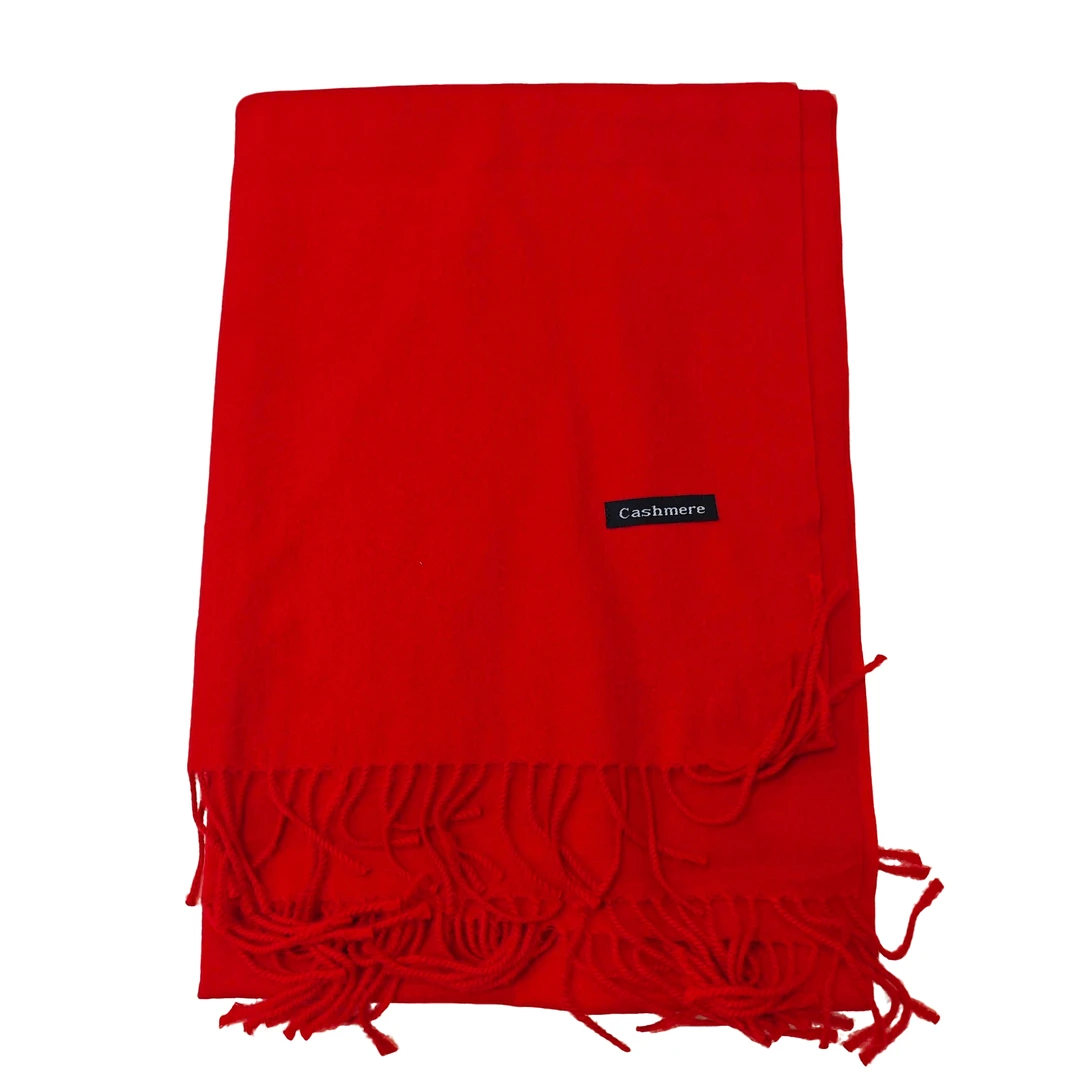 保暖红色围巾/条