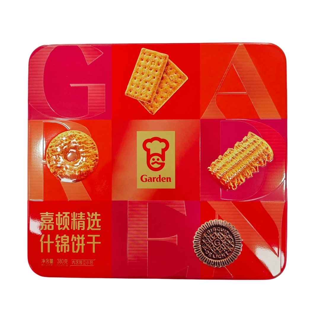 嘉顿精选什锦饼380克/罐