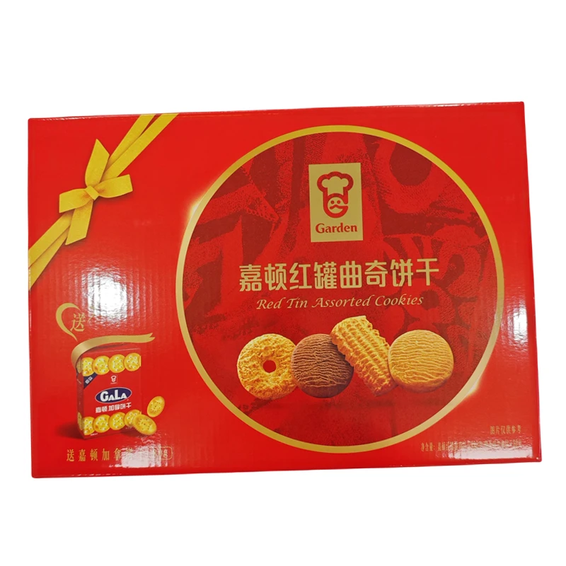 嘉顿红罐曲奇480克/盒