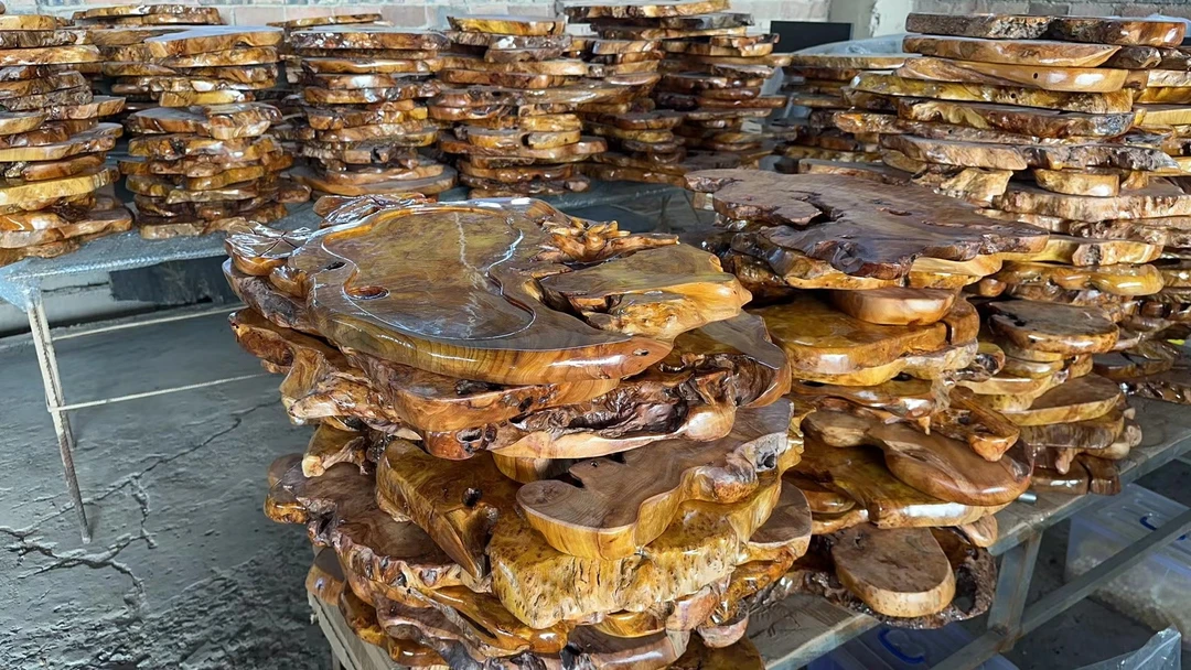 金丝楠木香杉枯木家用茶盘纯手工创意