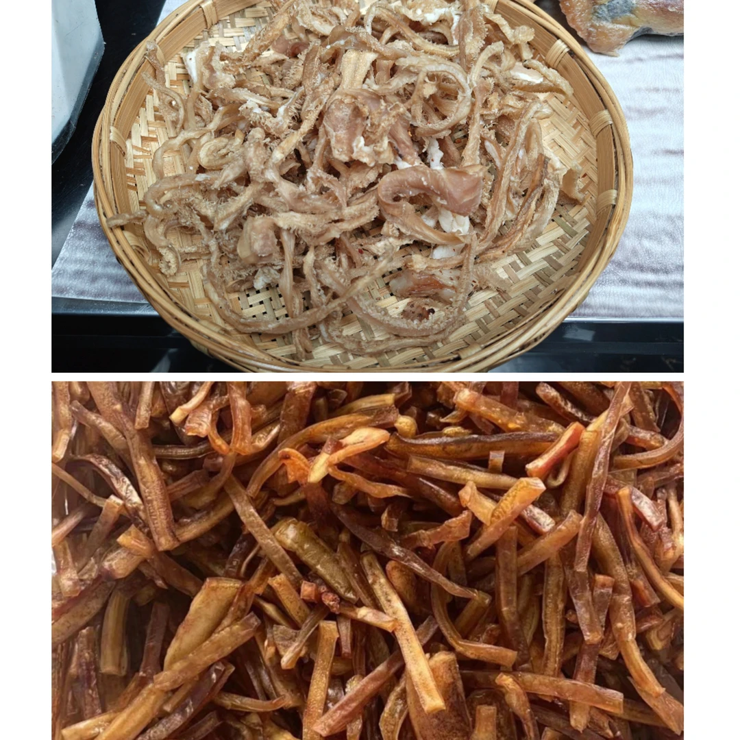 沙甸老二干巴生牛皮+风干牛肚云南特产可油炸食用500克顺丰包邮