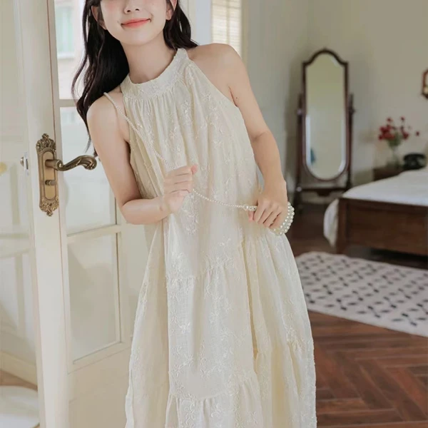 10款（011-020）气质森系法式小清新连衣裙温柔风女装洋气韩版