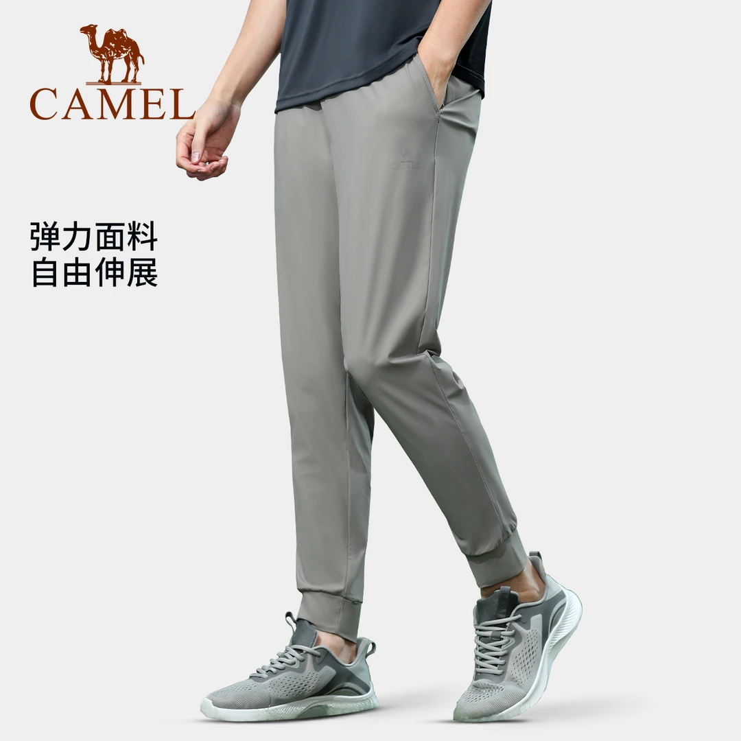 CAMEL骆驼春季新款款运动弹力休闲速干凉感防晒裤男女A662252003