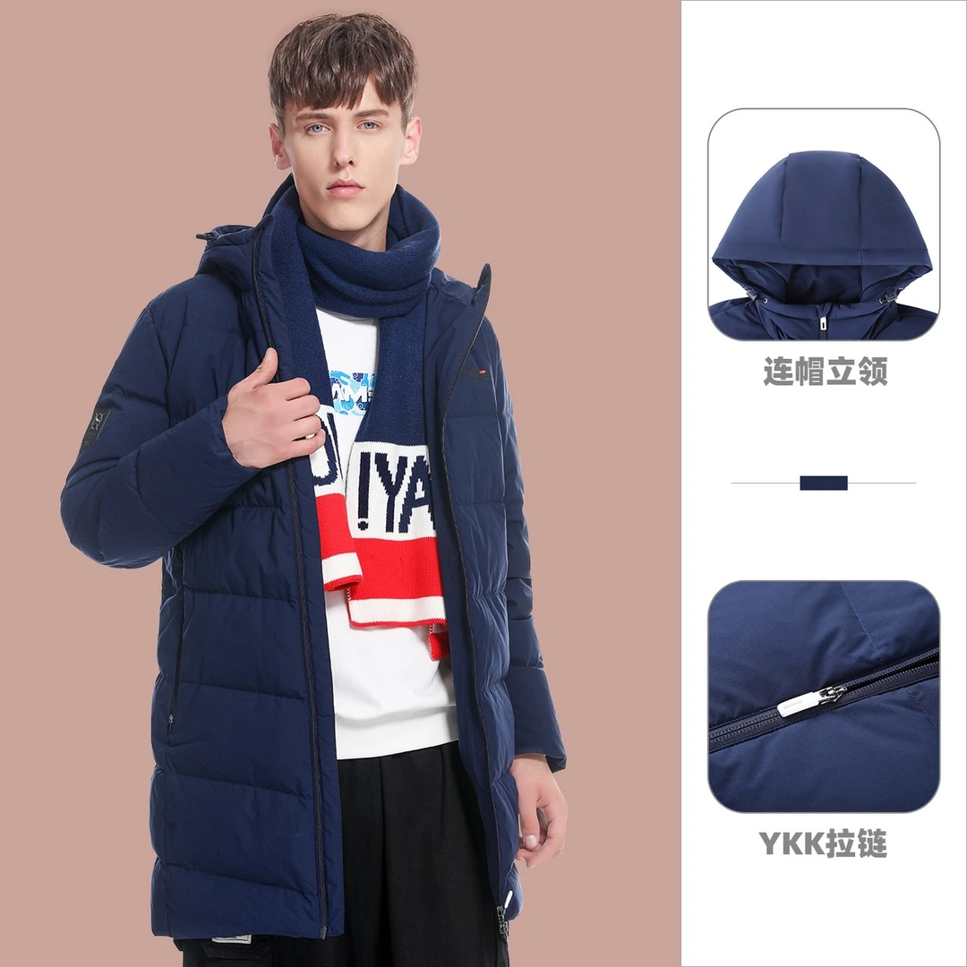 【瑛派儿官方】骆驼户外羽绒服中长款情侣款A9W1YN102/A9W2YN101